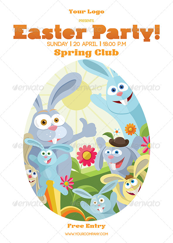 easter poster by denisbors graphicriver easter poster templates